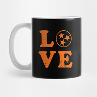 Love Tennessee State Flag Home Family Mug